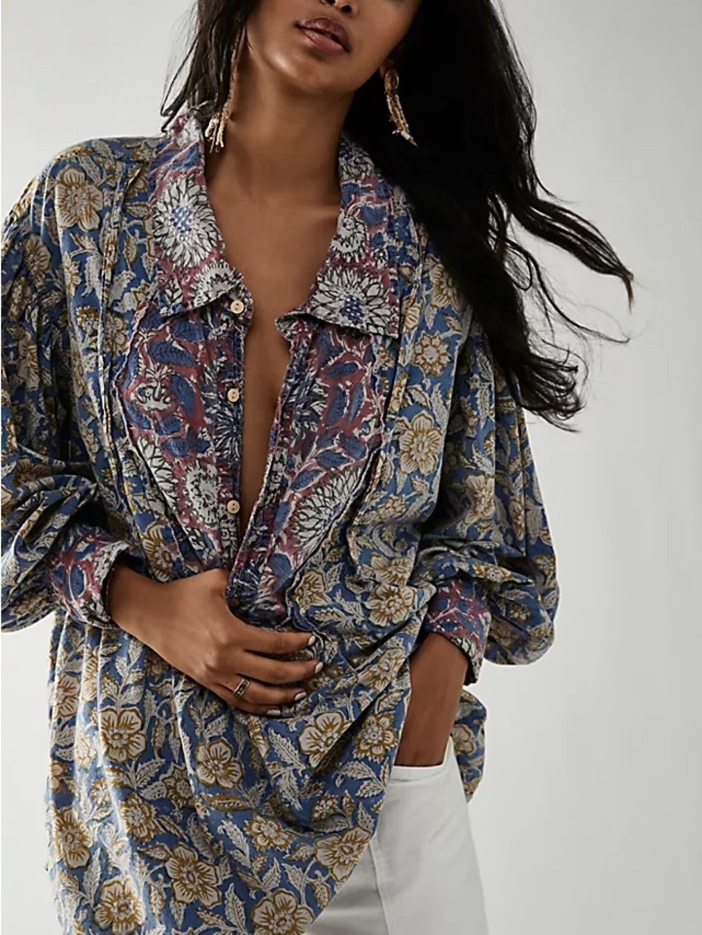 Magnolia Pearl Lazlo Tora Shirt Blouse